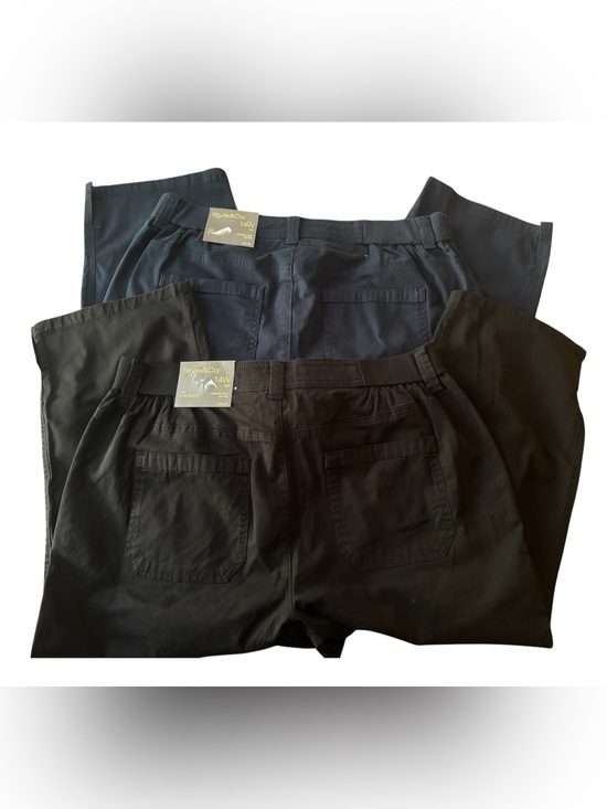 Style & Co. Pants - NWT! Style & Co. Plus Size Comfort Waist Capri Pants 2 pair (black and navy) 14W
